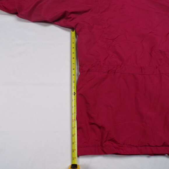 VINTAGE LADIES RED PARKA COAT - Picture 6 of 9